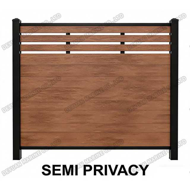  Wood-Plastic Composite Fence