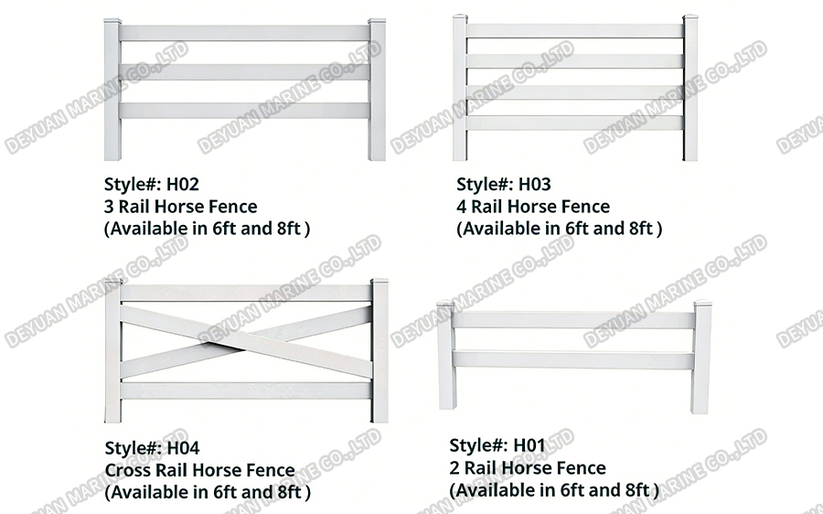 PVC&nbsp;Horse&nbsp;Fence-DEYUAN MARINE6
