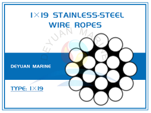1X19 AISI316 Stainless Steel Wire Rope with Competitive Price