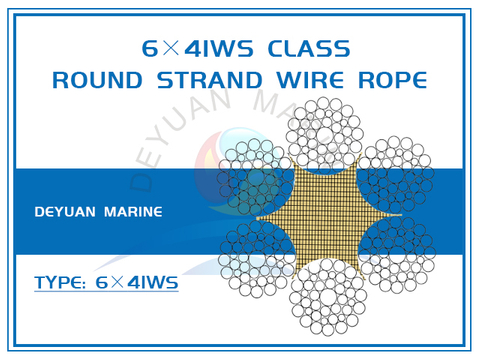 6×41WS Class Round Strand Wire Rope