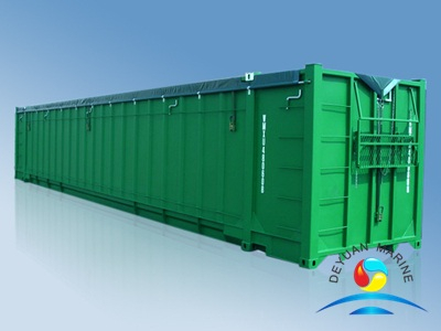 48' Open Top Waste Container (Soft Roof)