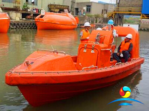 6 Man SOLAS Approved Rescue Boats With A Type Davit Or Single Arm Davit