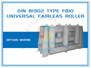 10-Roller Fairlead DIN81902 Fairlead Roller FB10