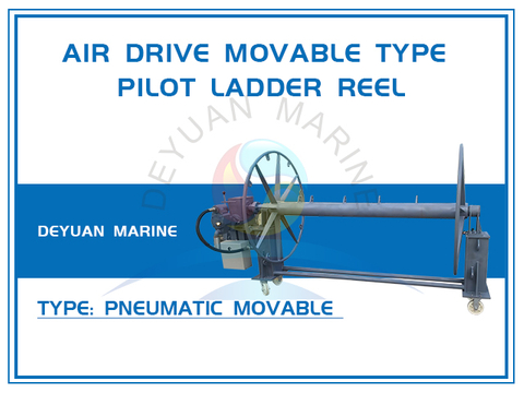 Pneumatic Drive Movable Type Pilot Ladder Reel