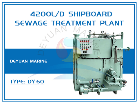 4200L/d Shipboard Sewage Treatment Plant