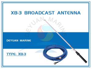 XB-3 Broadcast Antenna for Marine Public Address System