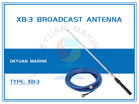 XB-3 Broadcast Antenna for Marine Public Address System