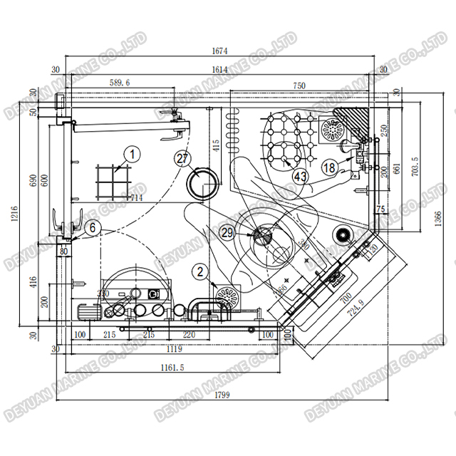 Marine Wet Sanitary Unit T2 Type