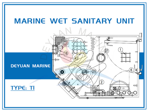 Marine Wet Sanitary Unit T1 Type
