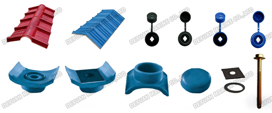 Diagram Of Ridge Tiles And Waterproof Accessories