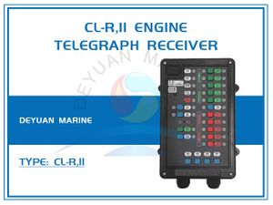 CL-R,II Engine Telegraph Receiver for Engine Telegraph System