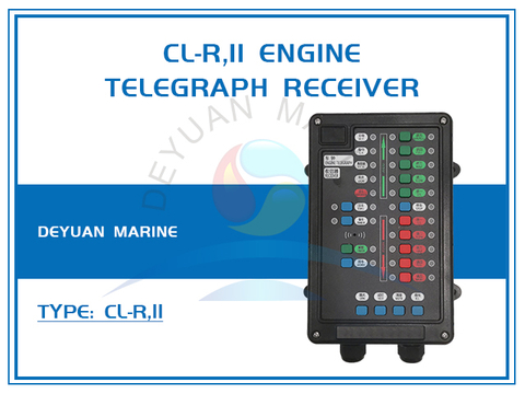 CL-R,II Engine Telegraph Receiver for Engine Telegraph System