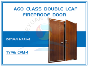 A60 Class Double Leaf Fireproof Door