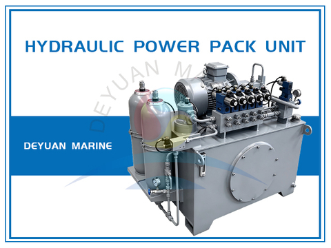 Hydraulic Power Pack Unit For Marine Hydraulic Windlass Deck Equipment