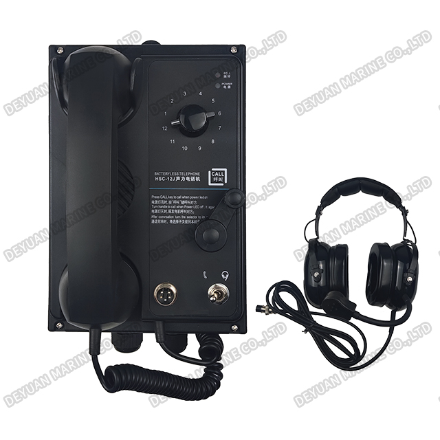 Single-way/Multi-way Batteryless Telephone With Noise-proof Headset