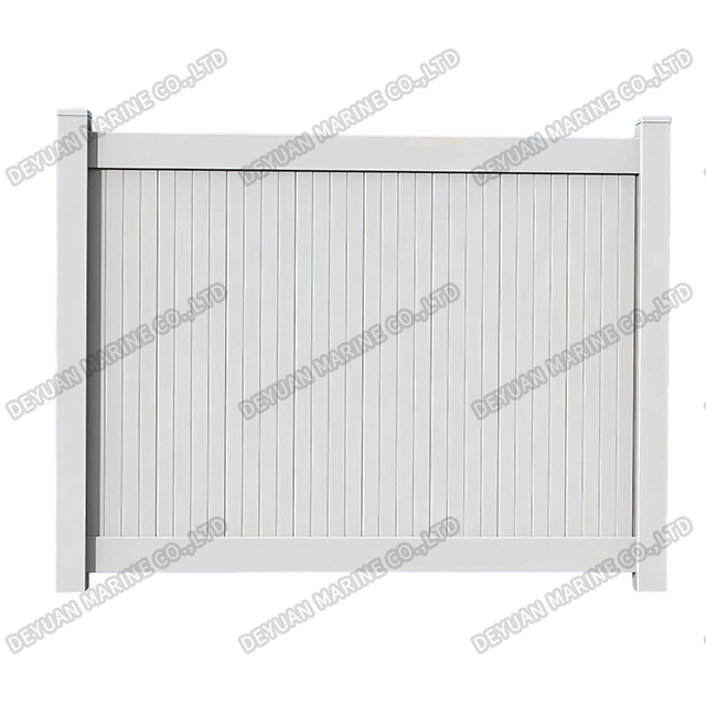 PVC Privacy Fence Style