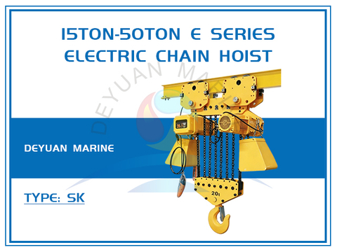 15Ton-50Ton Enhanced Electric Chain Hoist