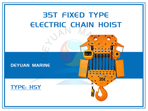 35t Fixed Type Electric Chain Hoist