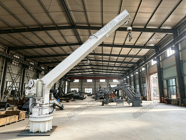 New-Generation 23KN Single-Arm Slewing Boat/Raft Davit – Setting A New Benchmark for Safety And Reliability