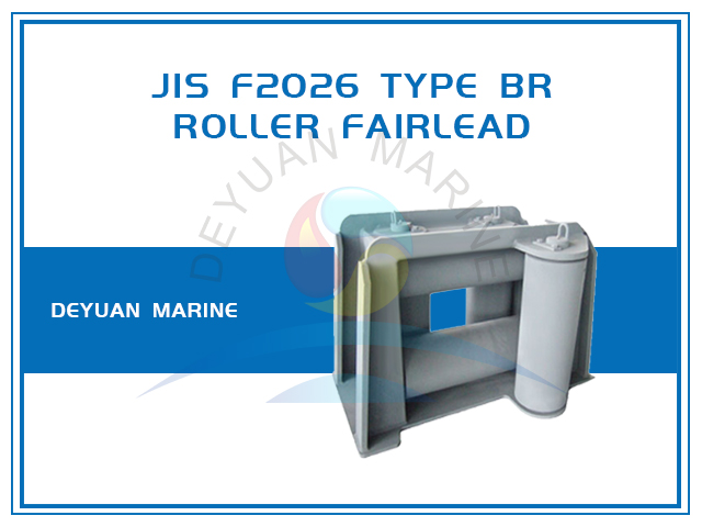  JIS F2026 Roller Fairleaders Type BR 5-Roller Fairlead 