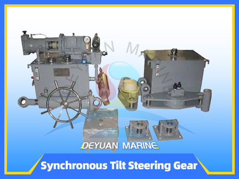 Hydraulic Driven Tilt Type Synchronous Steering Gear System For Vessel