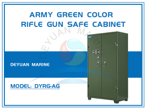 Army Green Color Multi-purpose Rifle Gun Safe Cabinet