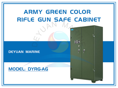 Army Green Color Multi-purpose Rifle Gun Safe Cabinet