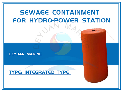 Sewage Containment Floaters for Hydro-power Station