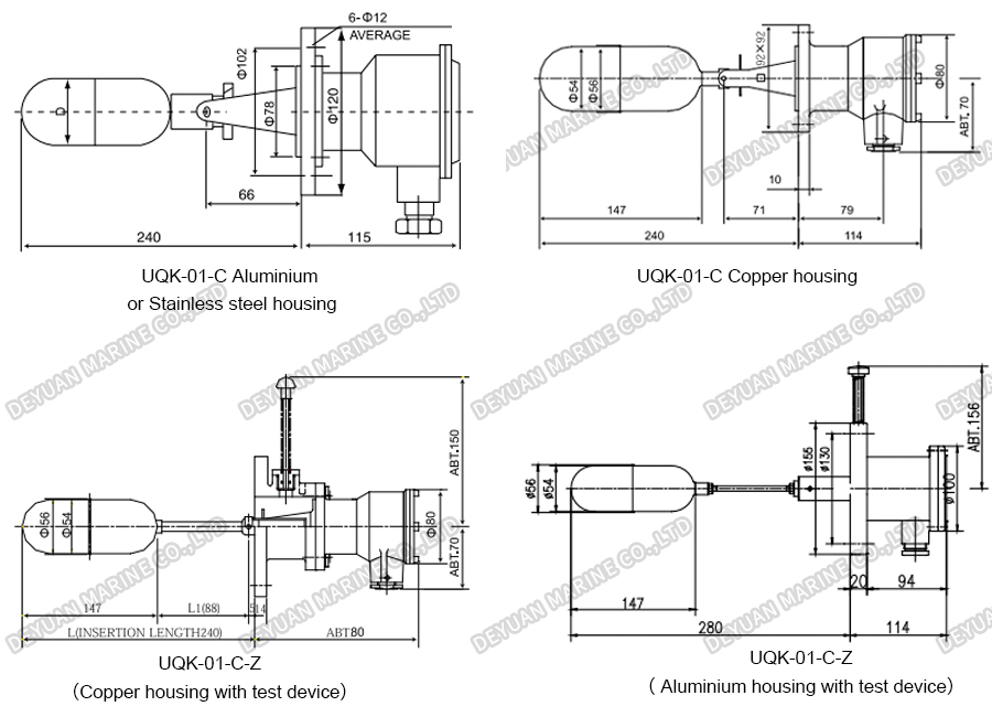 Float Level Controller-DEYUAN MARINE6