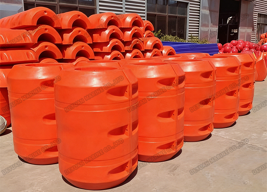PE Plastic Dredging Pipe Float FT700x900 -DEYUAN MARINE4