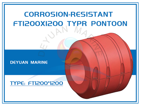 Corrosion-Resistant FT1200X1200 Polyethylene Pontoon
