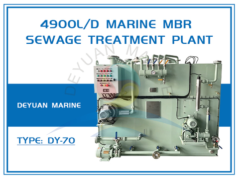 4900L/d Marine MBR Sewage Treatment Plant