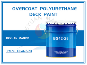 BS42-28 Marine Overcoat Polyurethane Deck Paint