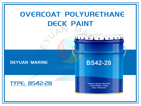 BS42-28 Marine Overcoat Polyurethane Deck Paint
