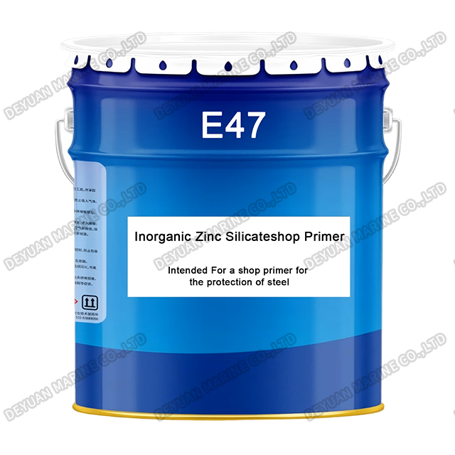 E47 Marine Inorganic Zinc Silicate Shop Primer (Thin Plates Type)