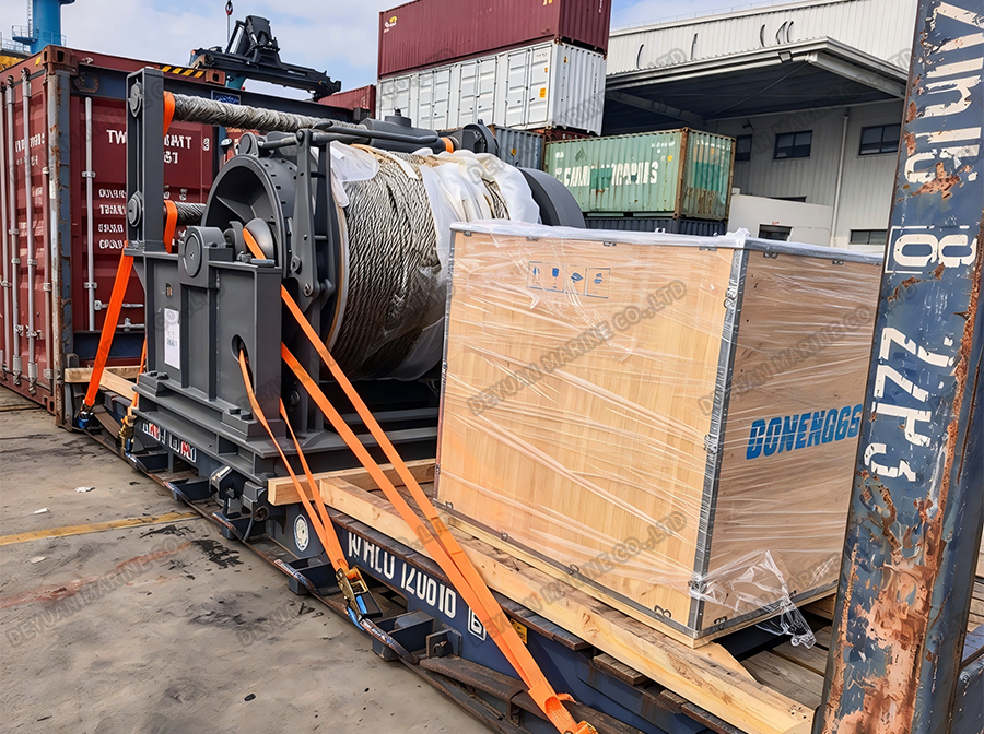 Single Drum Winch-DEYUAN MARINE 3