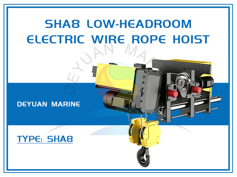 SHA8 Low-headroom Electric Wire Rope Hoist