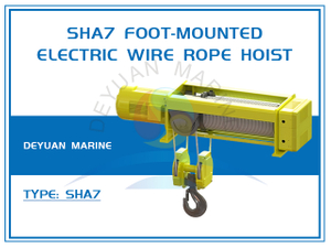 SHA7 Foot-mounted Electric Wire Rope Hoist