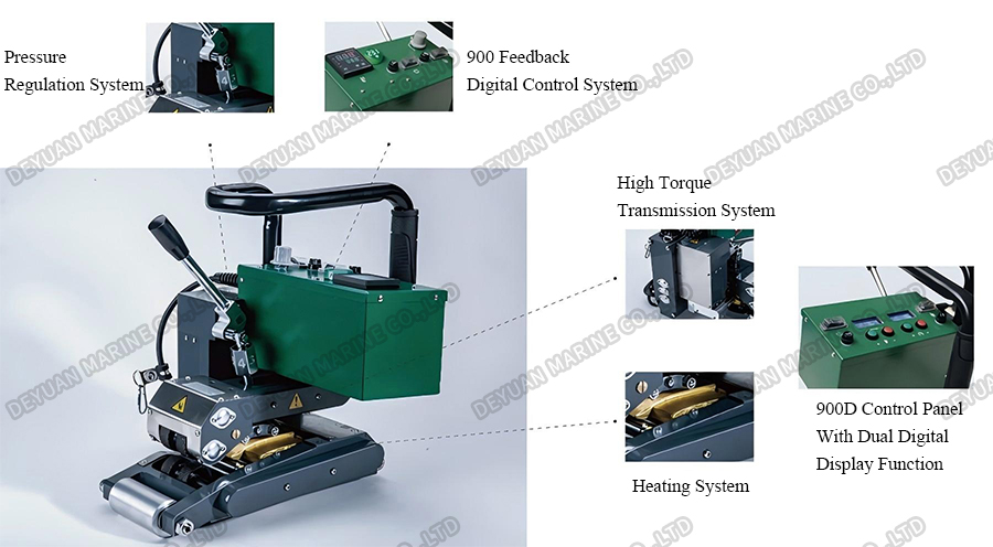 LST900 Geo Hot Wedge Welder-DEYUAN MARINE7