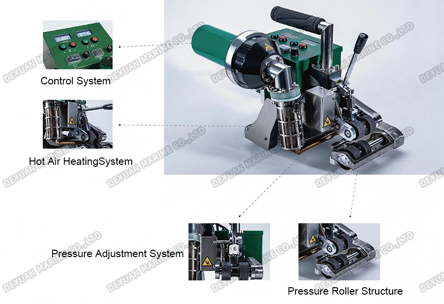 LST700 Hot Wedge Welder-DEYUAN MARINE5