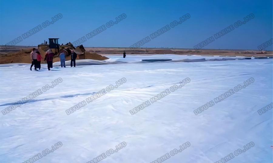 Staple Fibers Needle Punched Geotextile-DEYUAN MARINE3