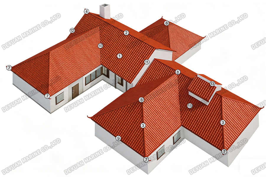 Antique One-Piece Tile-DEYUAN MARINE3.