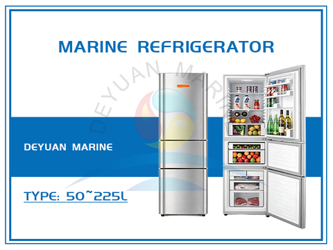 50~225L Capacity Marine Refrigerator
