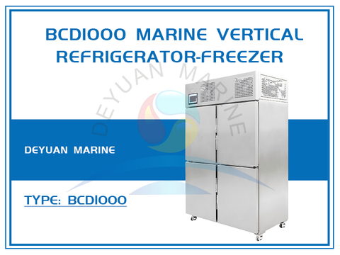 BCD1000 Marine Vertical Refrigerator-Freezer