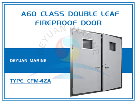 A60 Class Double Leaf Fireproof Door CFM-4ZA