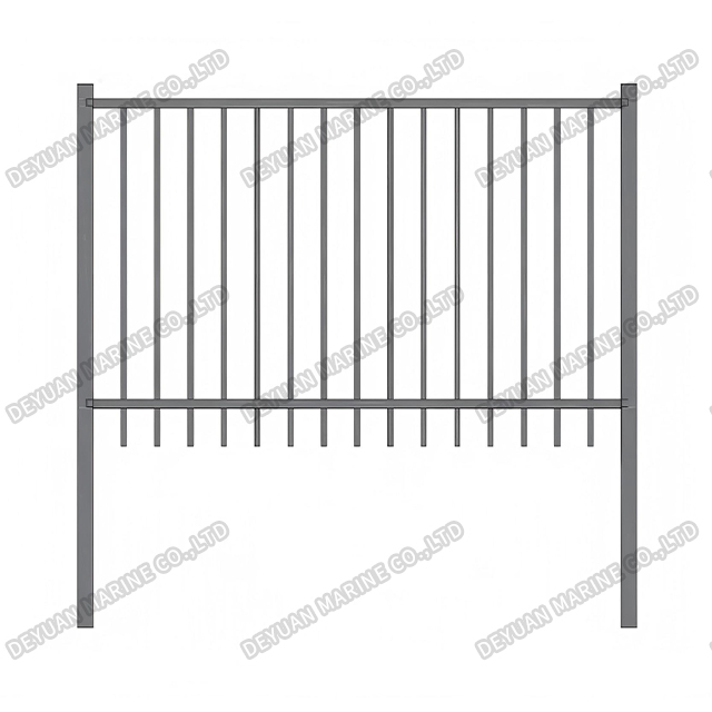 Strong And Durable Aluminum Fence 