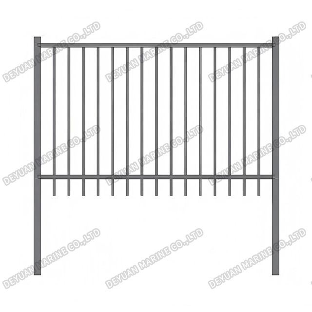 Strong And Durable Aluminum Fence 