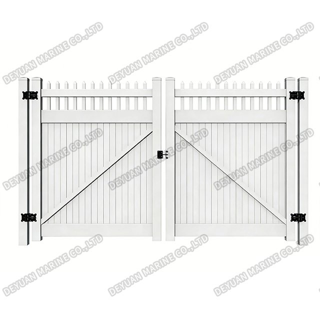 PVC Privacy Fence Style