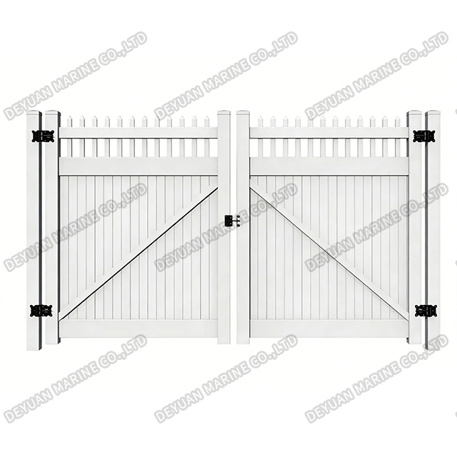 PVC Privacy Fence Style