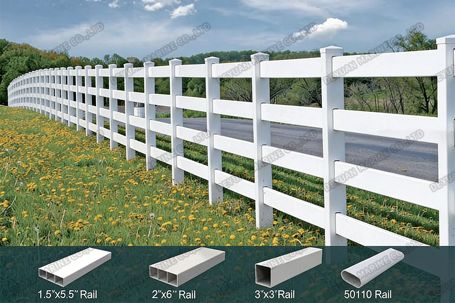 PVC&nbsp;Horse&nbsp;Fence-DEYUAN MARINE9